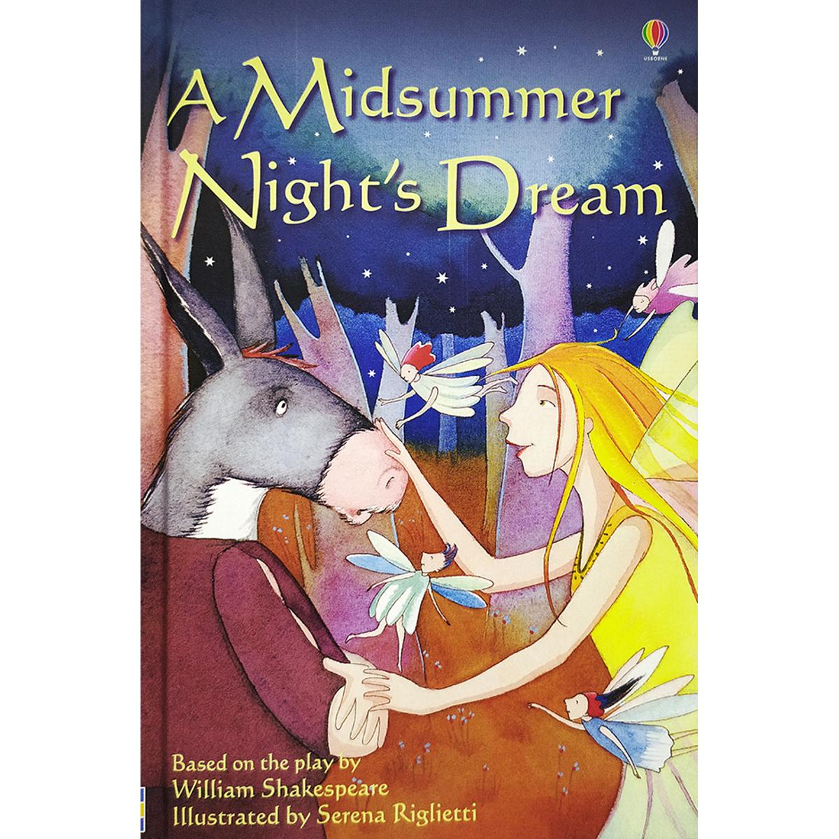 Picture of Usborne -  A Midsummer Night's Dream - William Shakespeare - Hardcover ( Illustrated by Serena Riglietti)