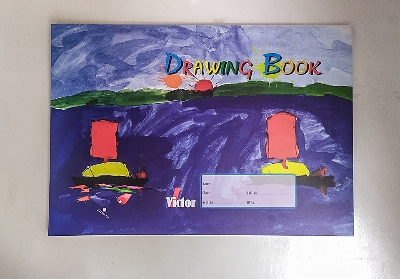 Picture of Victor Drawing Book(40X 28 CM) Sketch Book - 48 Pages Cartridge Paper for Kids