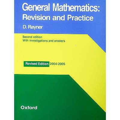 Picture of General Mathematics: Revision and Practice BY D. Rayner