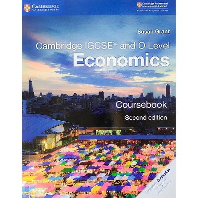 Picture of Cambridge IGCSE and O Level Economics Coursebook