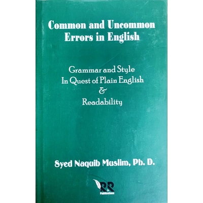 Picture of Common and Uncommon Errors In English