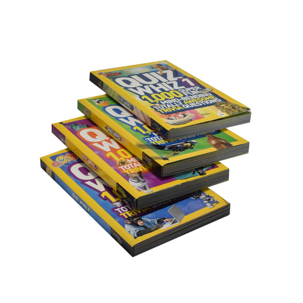 Picture of Quiz Whiz Super Fun Mind-Bending Totally Awesome Trivia Questions Book Set of 4
