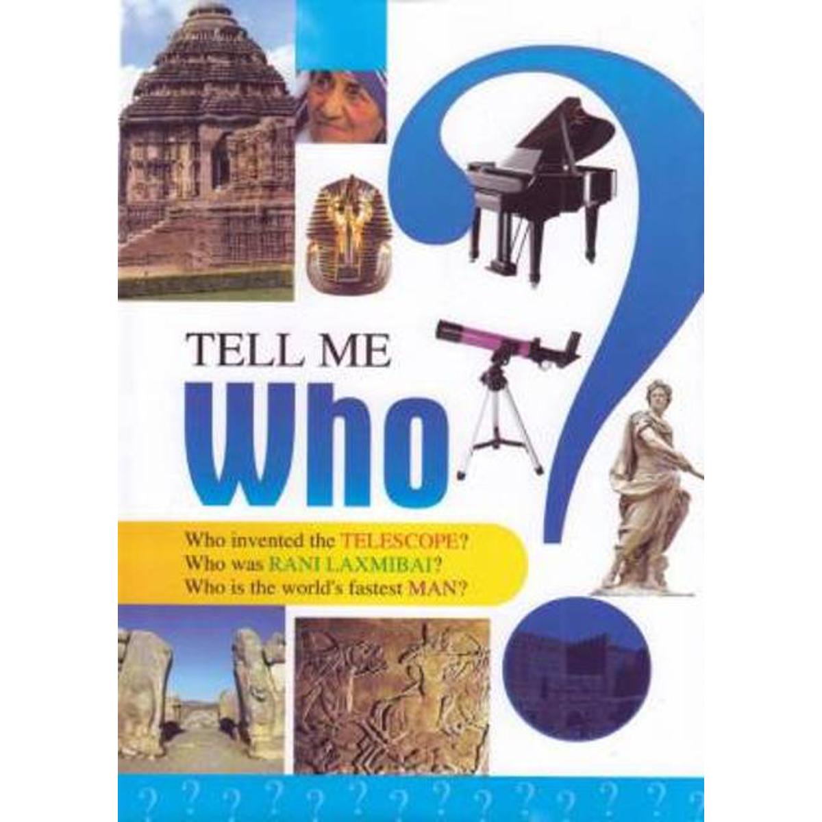 Picture of Tell Me Who Hardcover