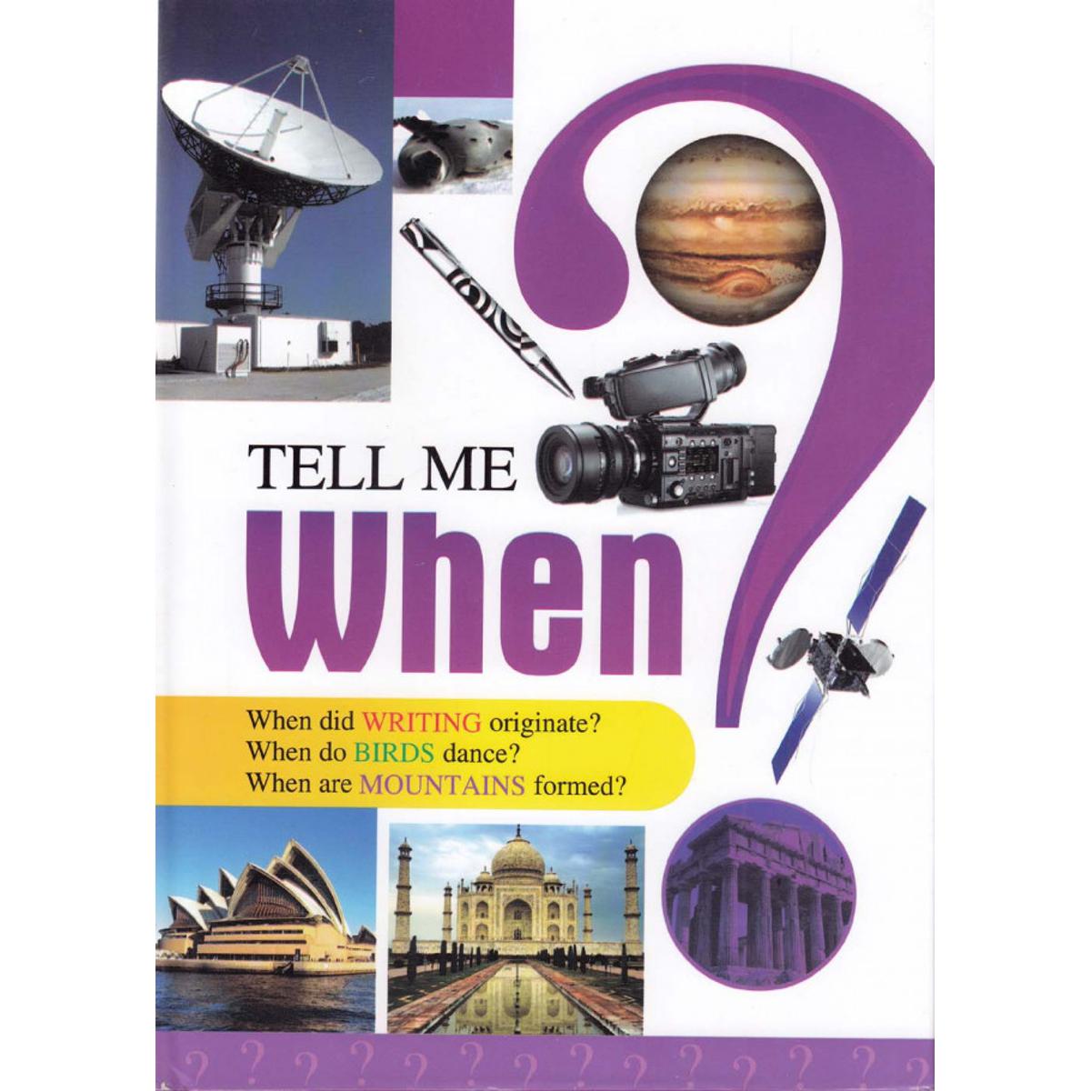 Picture of Tell Me When Hardcover