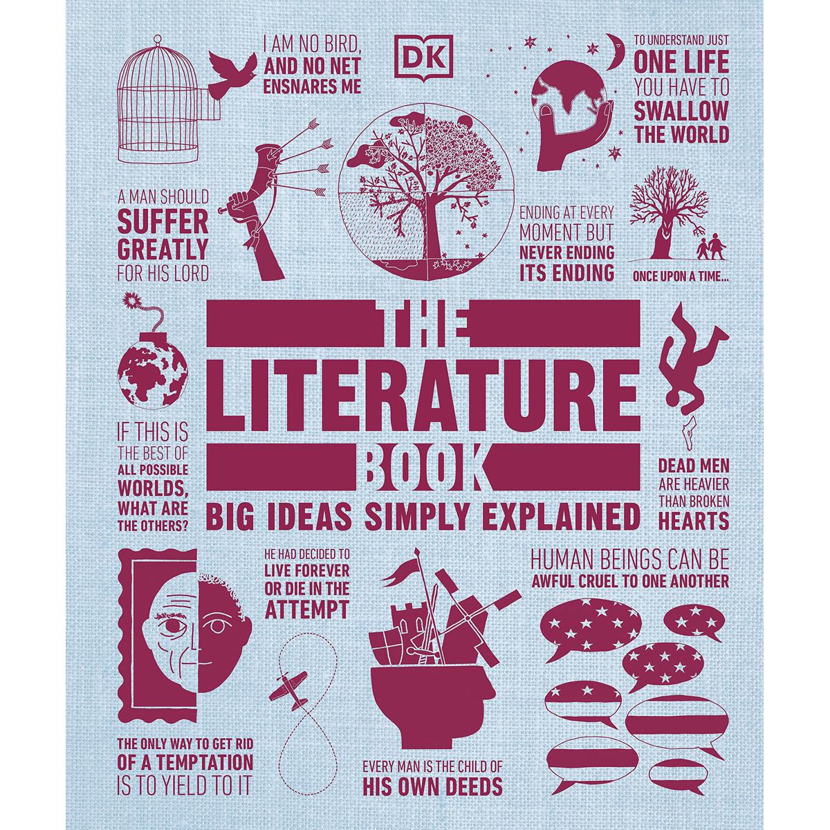 Picture of The Literature Book: Big Ideas Simply Explained Hardcover