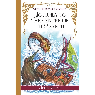 Picture of JOURNEY TO THE CENTRE OF THE EARTH Hardcover