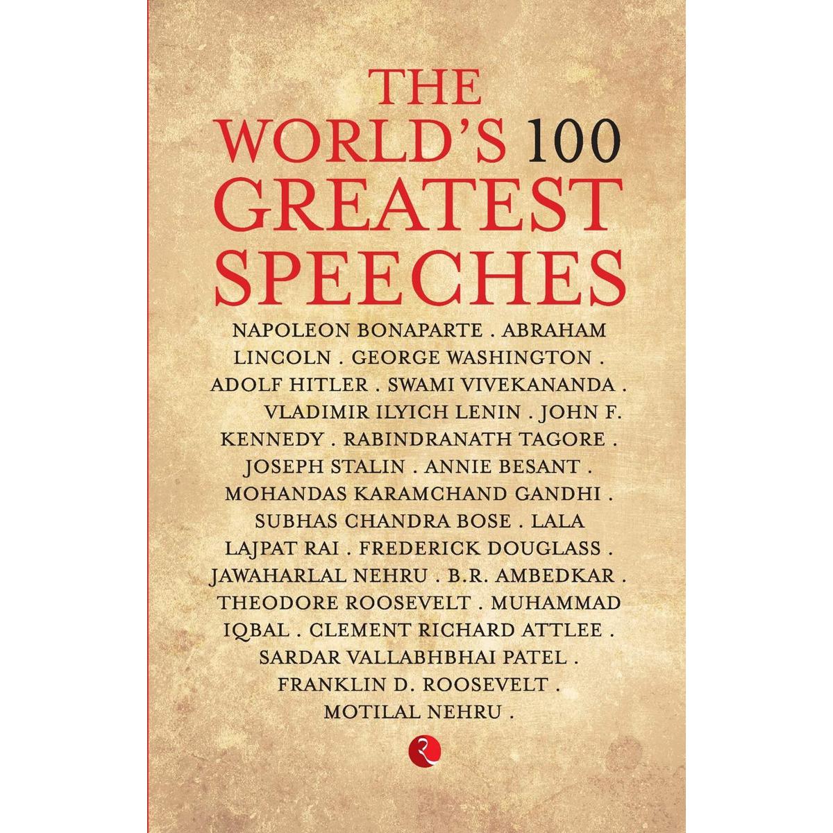 Picture of The World 100 Greatest Speeches
