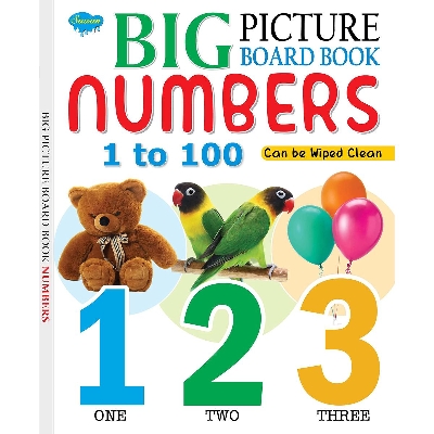 Picture of Big Picture Board Book Number 1 to 100