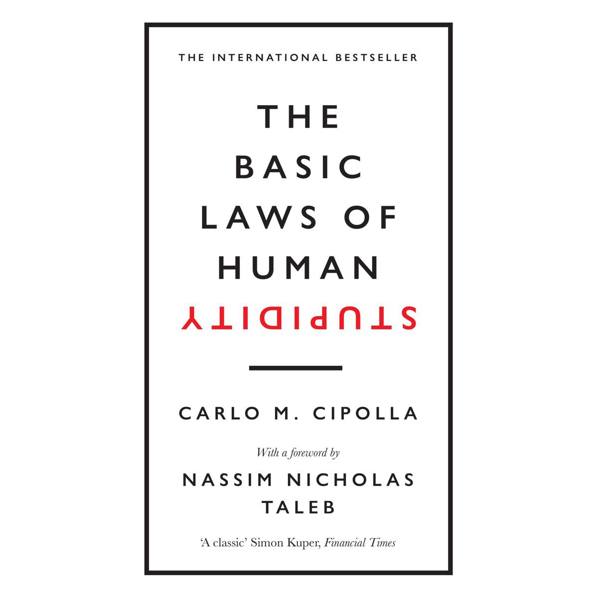 Picture of The Basic Laws of Human Stupidity Hardcover