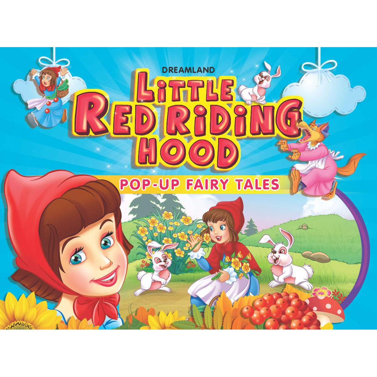 Picture of Little Red Riding Hood Pop Up Fairy Tales Book for Children Age 3 - 7 Years Hardcover