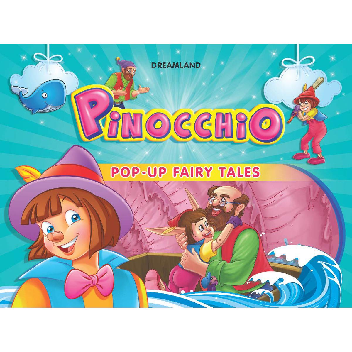 Picture of Pinocchio Pop Up Fairy Tales Book for Children Age 3 - 7 Years (Pop-Up Fairy Tale Books) Hardcover