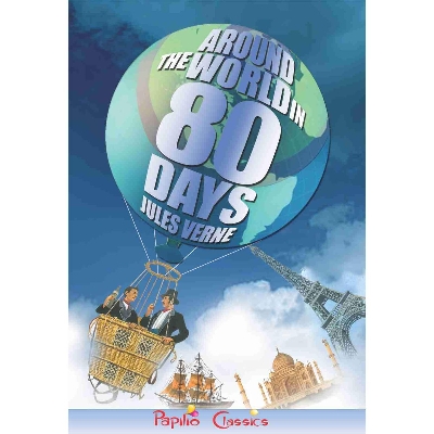 Picture of Around the World in 80 Days by Jules Verne (Papilio Classics) Paperback