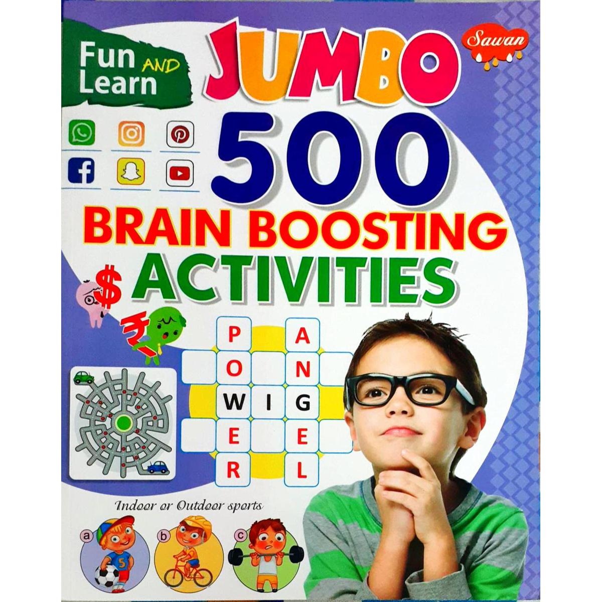 Picture of Jumbo 500 Brain Boosting Activities Paperback