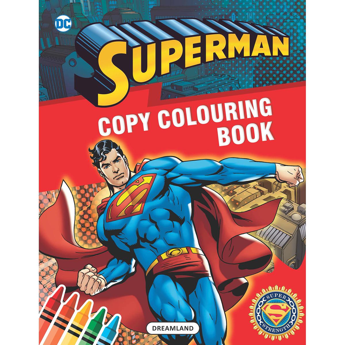 Picture of Superman C opy Colouring Book Paperback