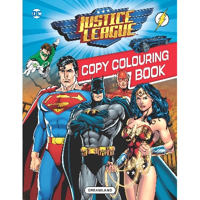 Picture of Justice League C opy Colouring Book   Paperback