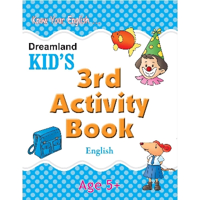 Picture of English Kid's Activity Book Age 5+ - 3rd Activity Book (Kid's Activity Books) Paperback