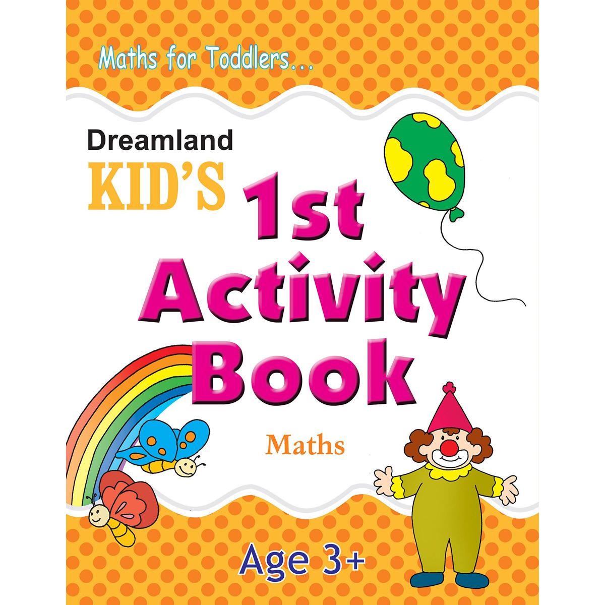 Picture of Maths Kid's Activity Book Age 3+ - 1st Activity Book (Kid's Activity Books) Paperback