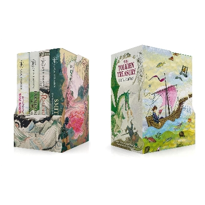Picture of The Tolkien Treasury 4 bookl set Hardcover