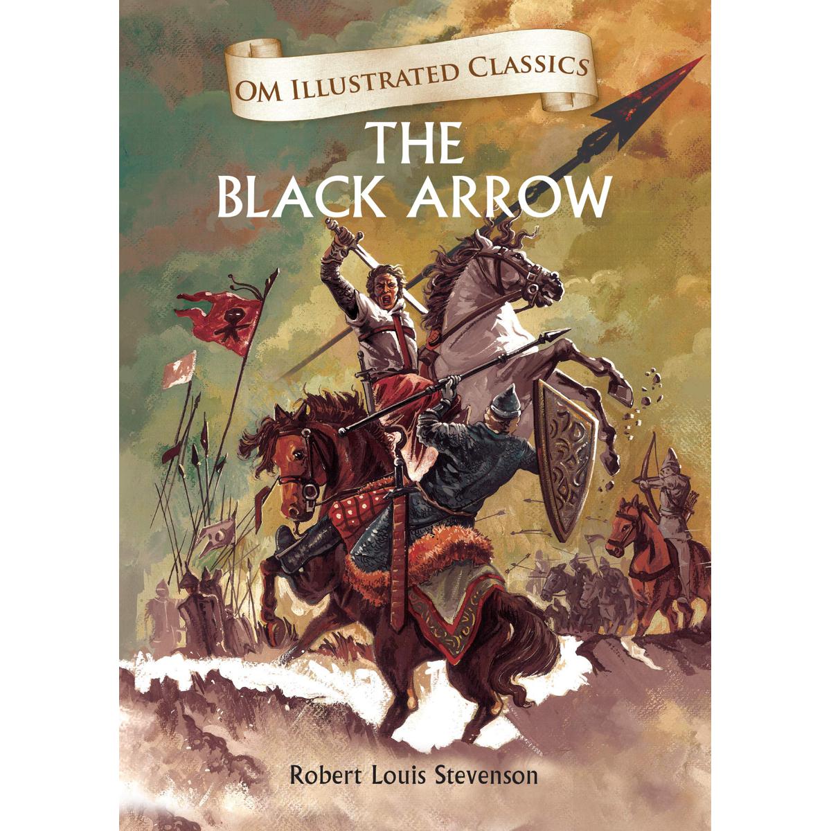 Picture of The Black Arrow : Illustrated abridged Classics (Om Illustrated Classics) Hardcover
