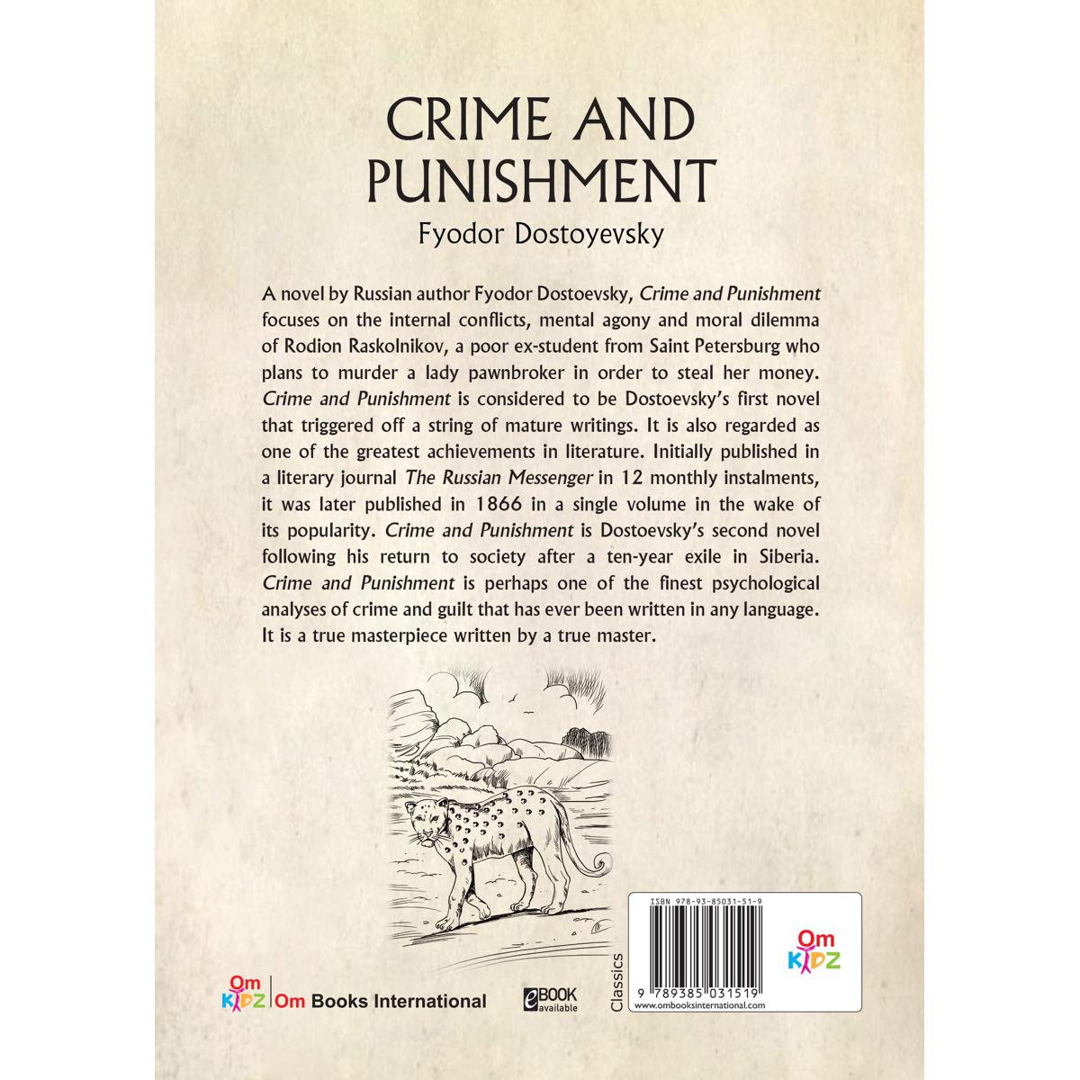 Picture of OM ILLUSTRATED CLASSIC: CRIME AND PUNISHMENT