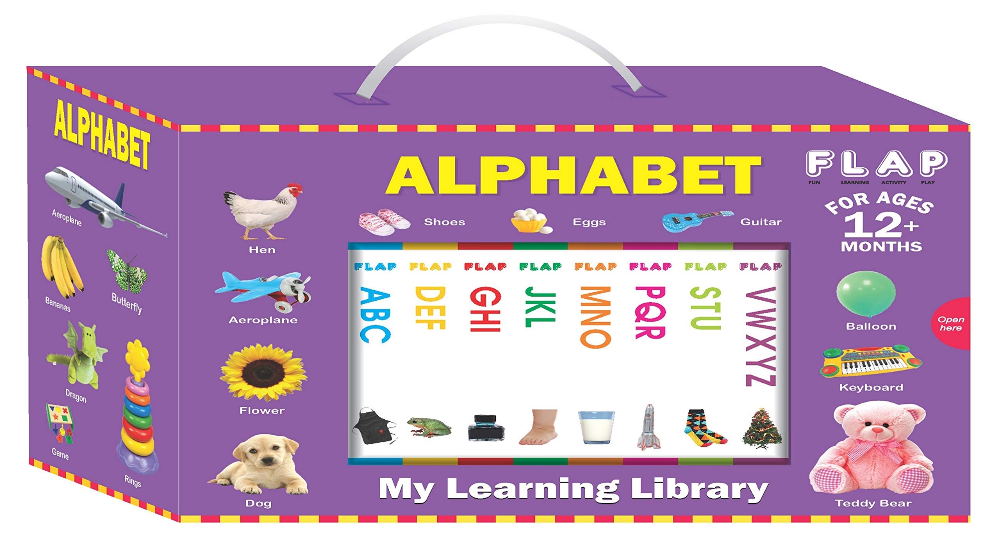 Picture of FLAP - My Learning library - Alphabets Paperback