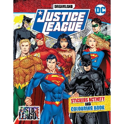 Picture of Justice League Stickers Activity and Colouring Book (Paperback)