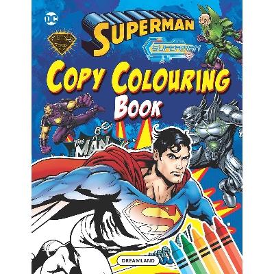 Picture of Superman Copy Colouring Book (Paperback)