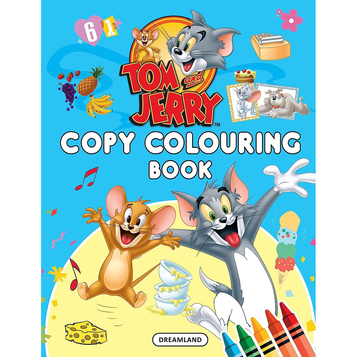 Picture of Tom and Jerry Copy Colouring Book (Paperback)