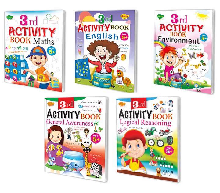 Picture of 3rd Activity Book Complete Set (paperback) Imported Book