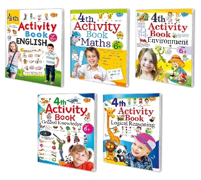 Picture of 4th Activity Book Complete Set (Paperback) Imported Book