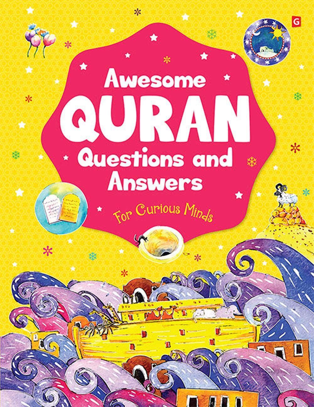 Picture of Awesome Q-u-r-a-n Questions And Asnwers (Hardcover) Childrens Books
