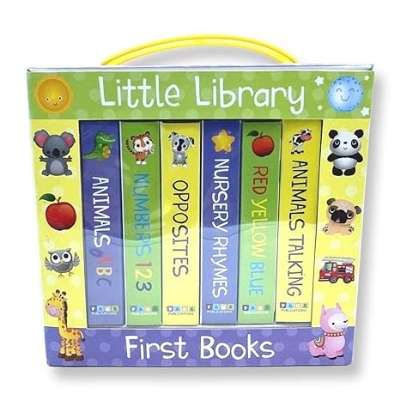 Picture of Little Library First Books {Pack of 6 BB} Board book