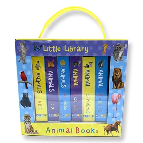 Picture of Little Library Animal Books {Pack of 6 BB} Board book