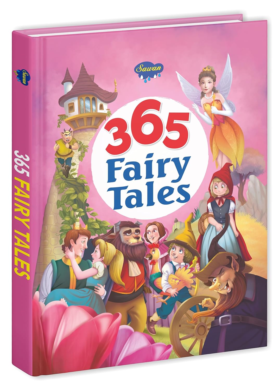 Picture of 365 Fairy Tales (Harbdound Padded): Vol. 1 Hardcover