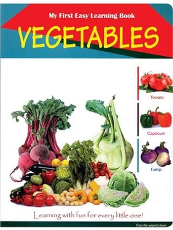 Picture of MY FIRST EASY LEARNING BOOK VEGETABLES (Paperback)