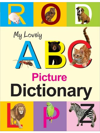 Picture of MY LOVELY ABC PICTURE DICTIONARY (Paperback) children book