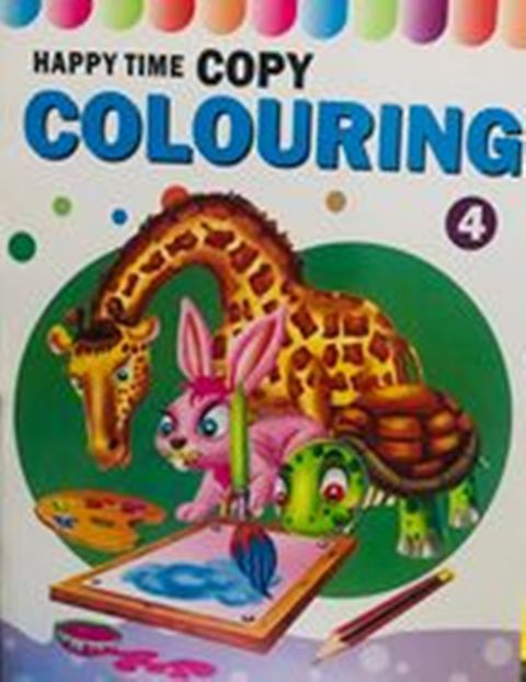 Picture of Happy time copy colouring 4 (Paperback)