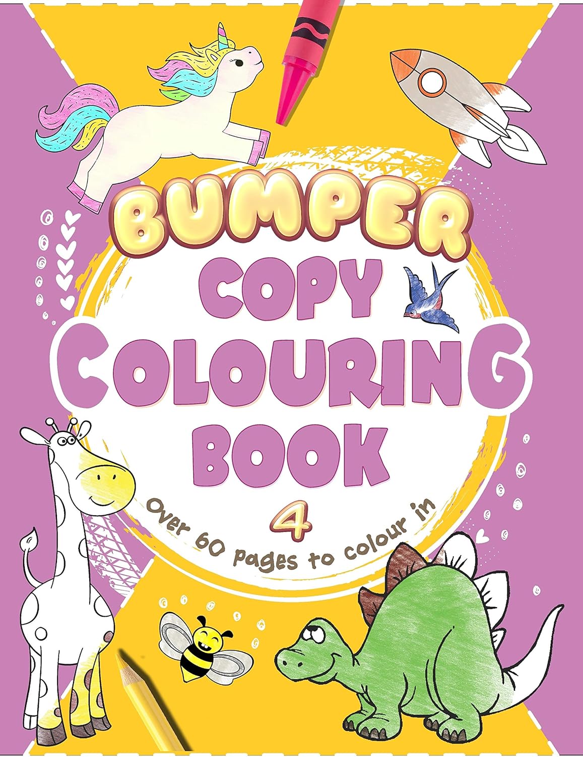 Picture of Bumper Copy Colouring 4 -(Paperback)