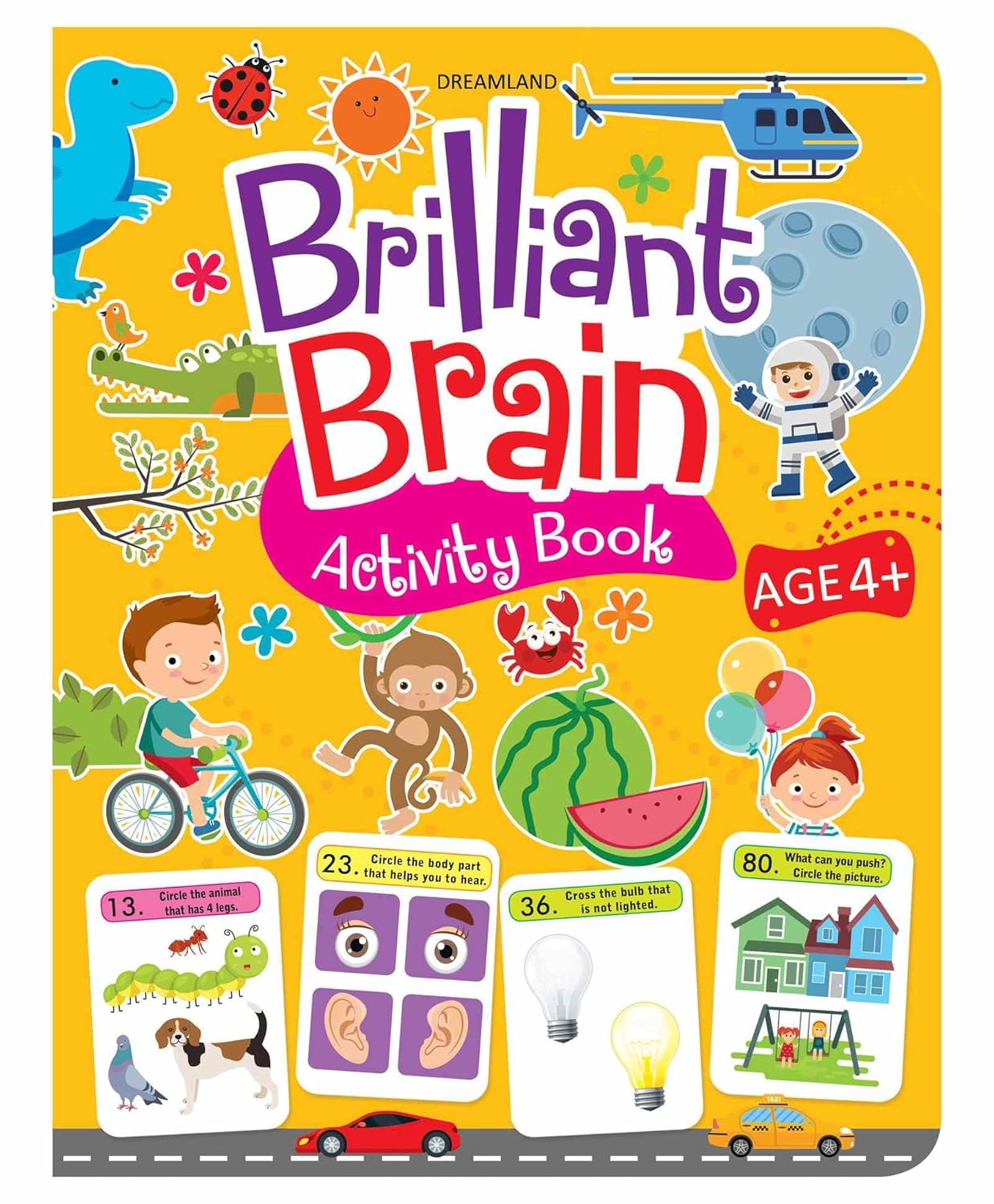Picture of Brilliant Brain Activity Book for Kids Age 4 - 5 years (Paperback)