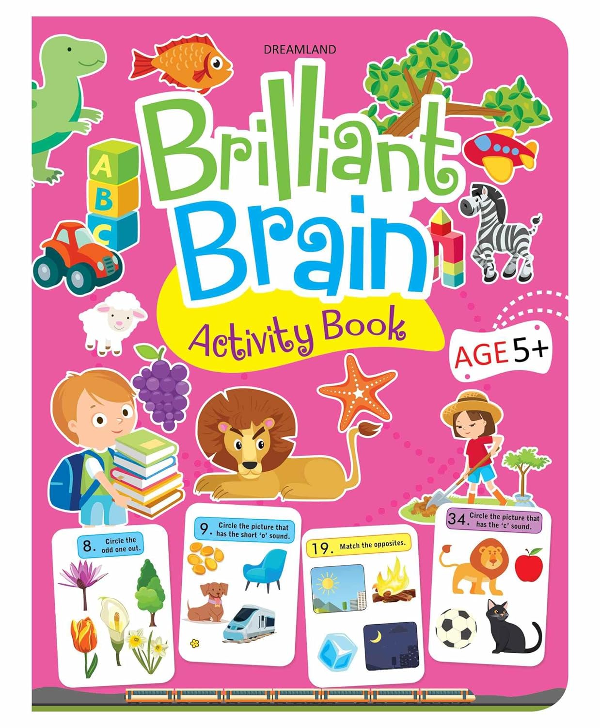 Picture of Brilliant Brain Activity Book for Kids Age 5- 6 years (Paperback)