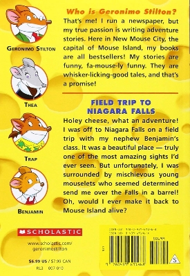 Picture of GERONIMO STILTON #24 FIELD TRIP TO NIAGARA FALLS STILTON GERONIMO Paperback