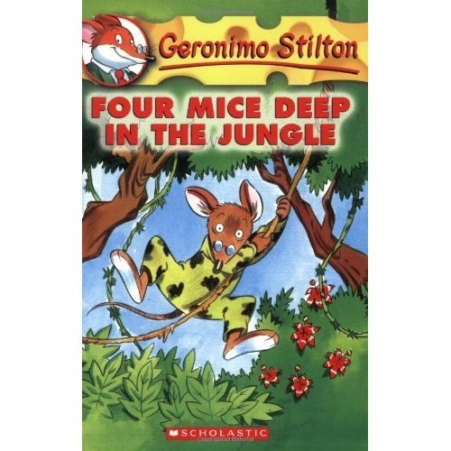 Picture of GERONIMO STILTON #05 FOUR MICE DEEP IN THE JUNGLE [Paperback] GERONIMO STILTON