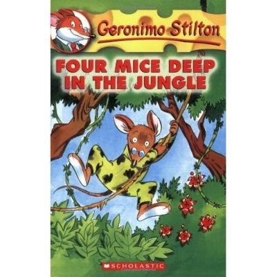 Picture of GERONIMO STILTON #05 FOUR MICE DEEP IN THE JUNGLE [Paperback] GERONIMO STILTON