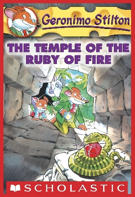 Picture of GERONIMO STILTON #14 THE TEMPLE OF THE RUBY OF FIRE Paperback