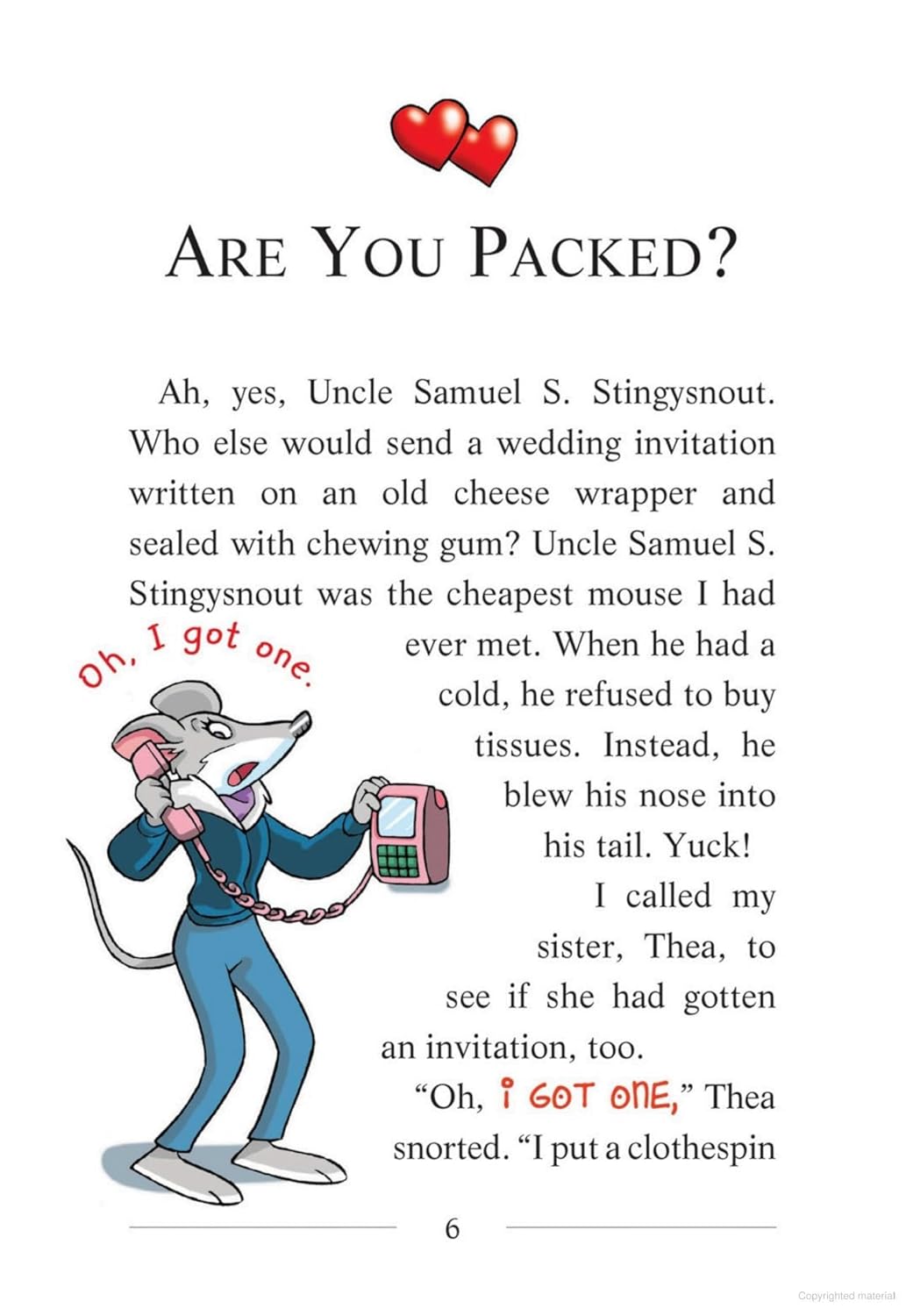 Picture of GERONIMO STILTON # 28 WEDDING CRASHER Paperback
