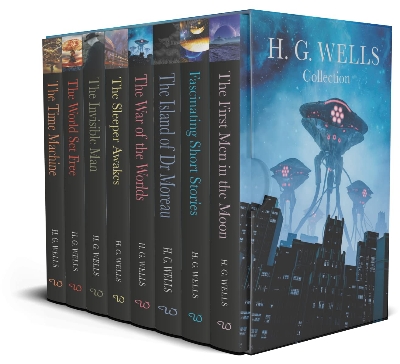 Picture of The Classic H. G. Wells Complete 8 Books Collection Box Set