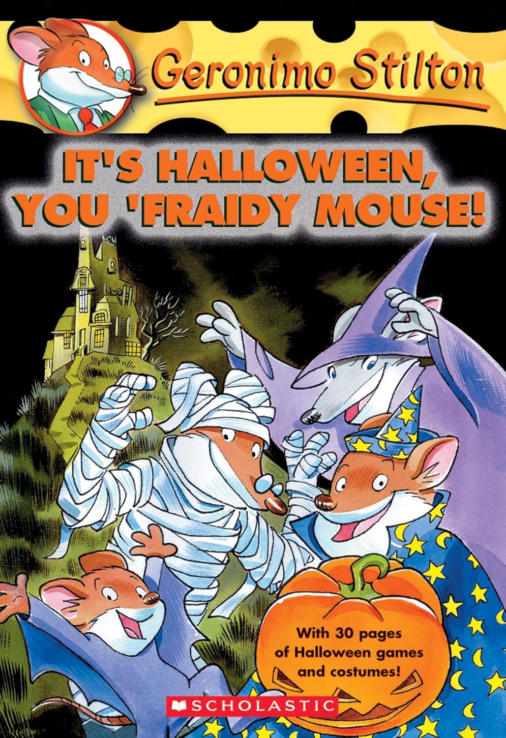 Picture of GERONIMO STILTON # 11 ITS HALLOWEEN YOU FRAIDY MOUSE Paperback