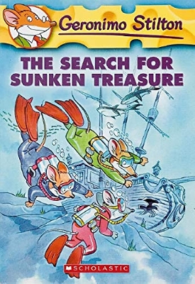 Picture of GERONIMO STILTON #25 THE SEARCH FOR SUKEN TREASURE Paperback