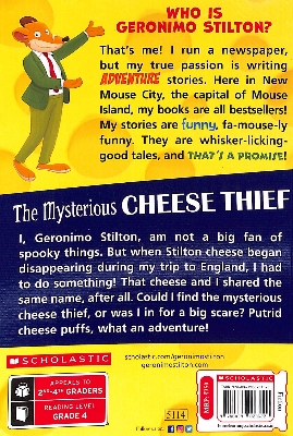 Picture of GERONIMO STILTON #31 THE MYSTERIOUS CHEESE THIEF [Paperback] [Paperback]