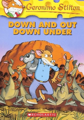 Picture of GERONIMO STILTON # 29 DOWN AND OUT DOWN UNDER Mass Market Paperback